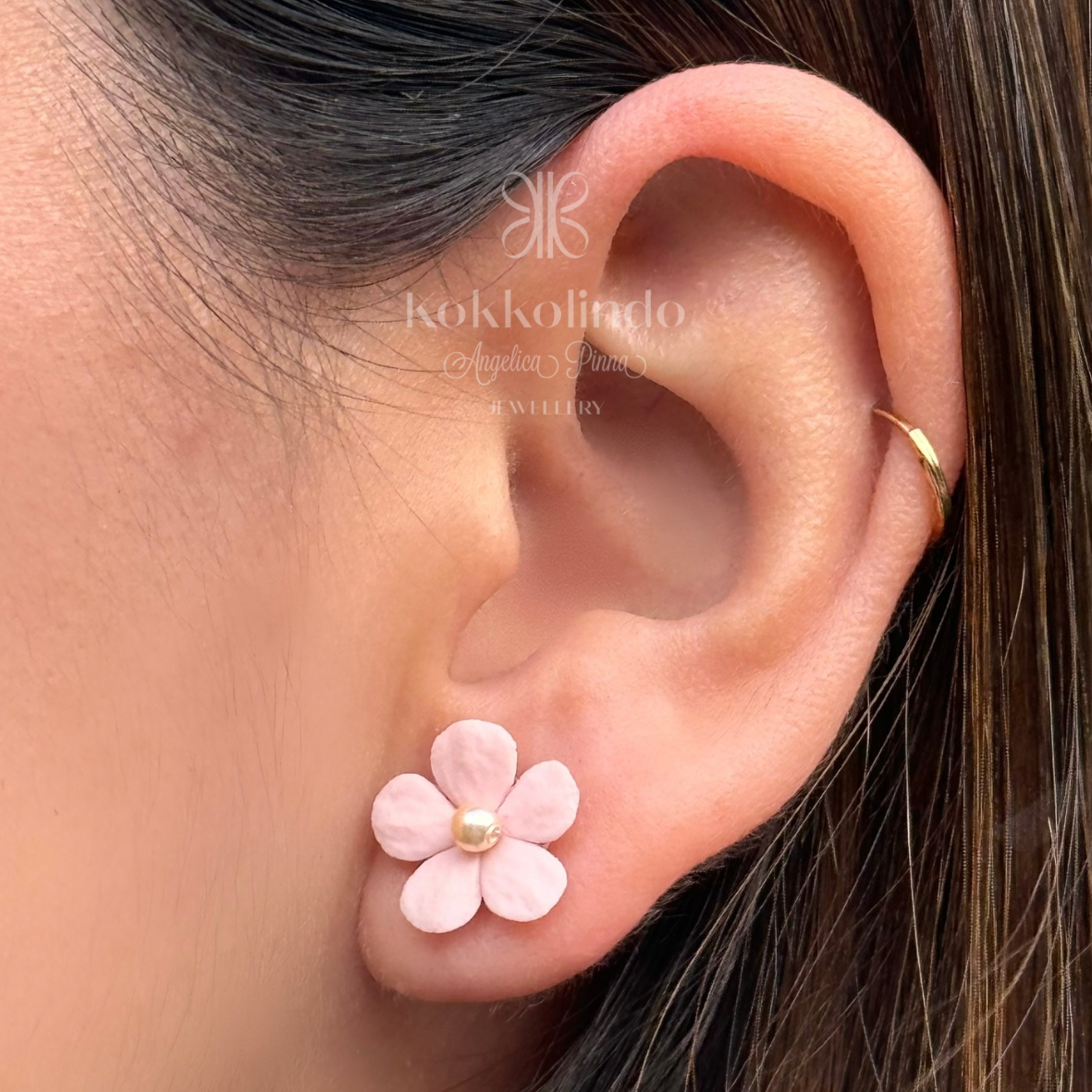 Orecchini Camille rosa