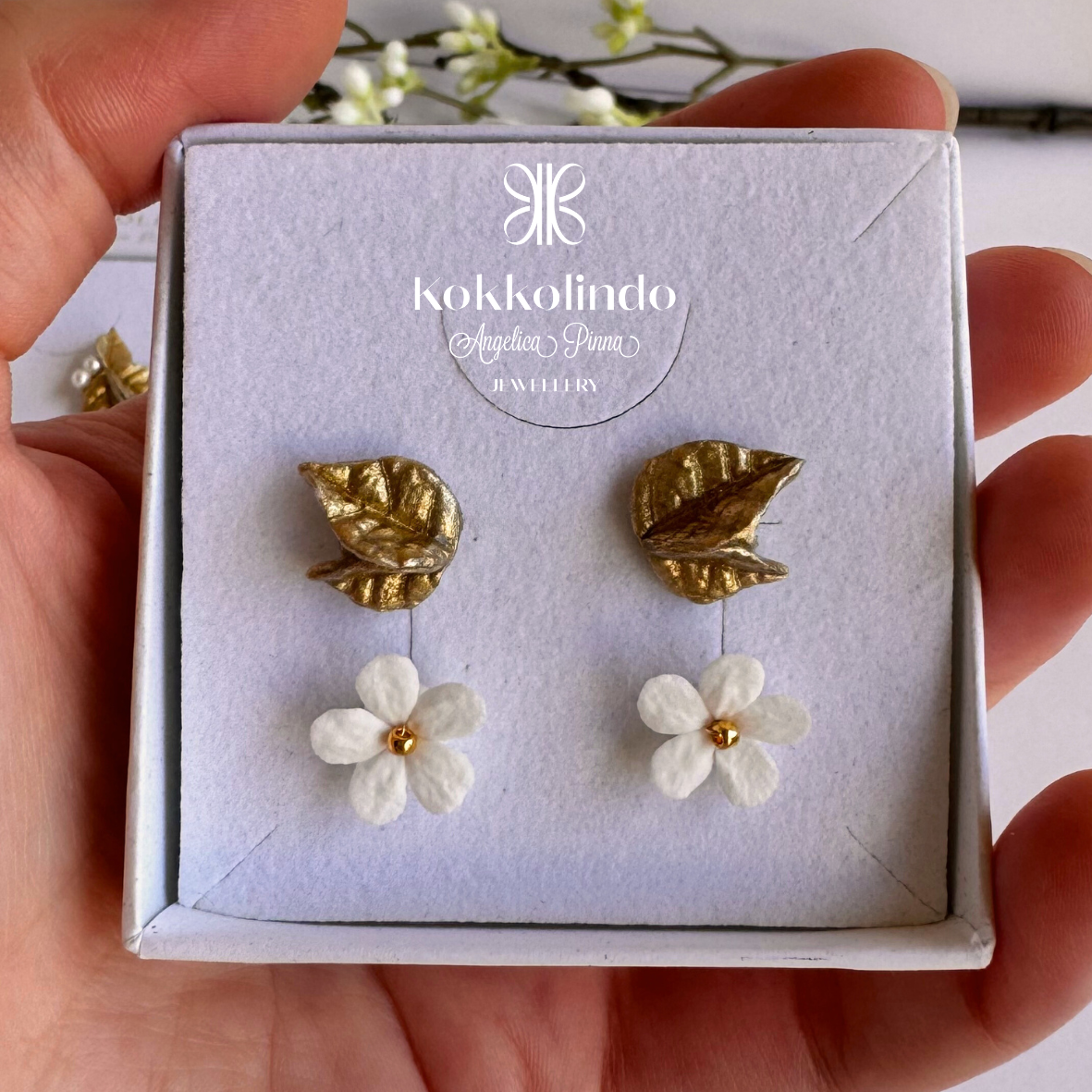 Orecchini Giulietta bianchi