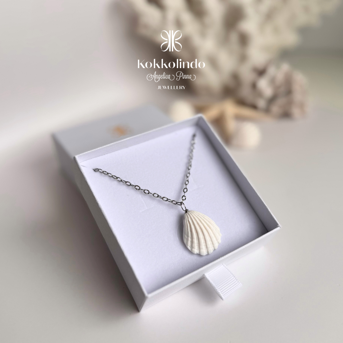 Set collana + orecchini Thetis con perla pendente