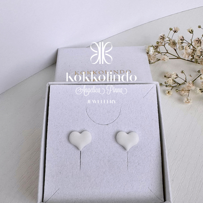 Orecchini Cupido white