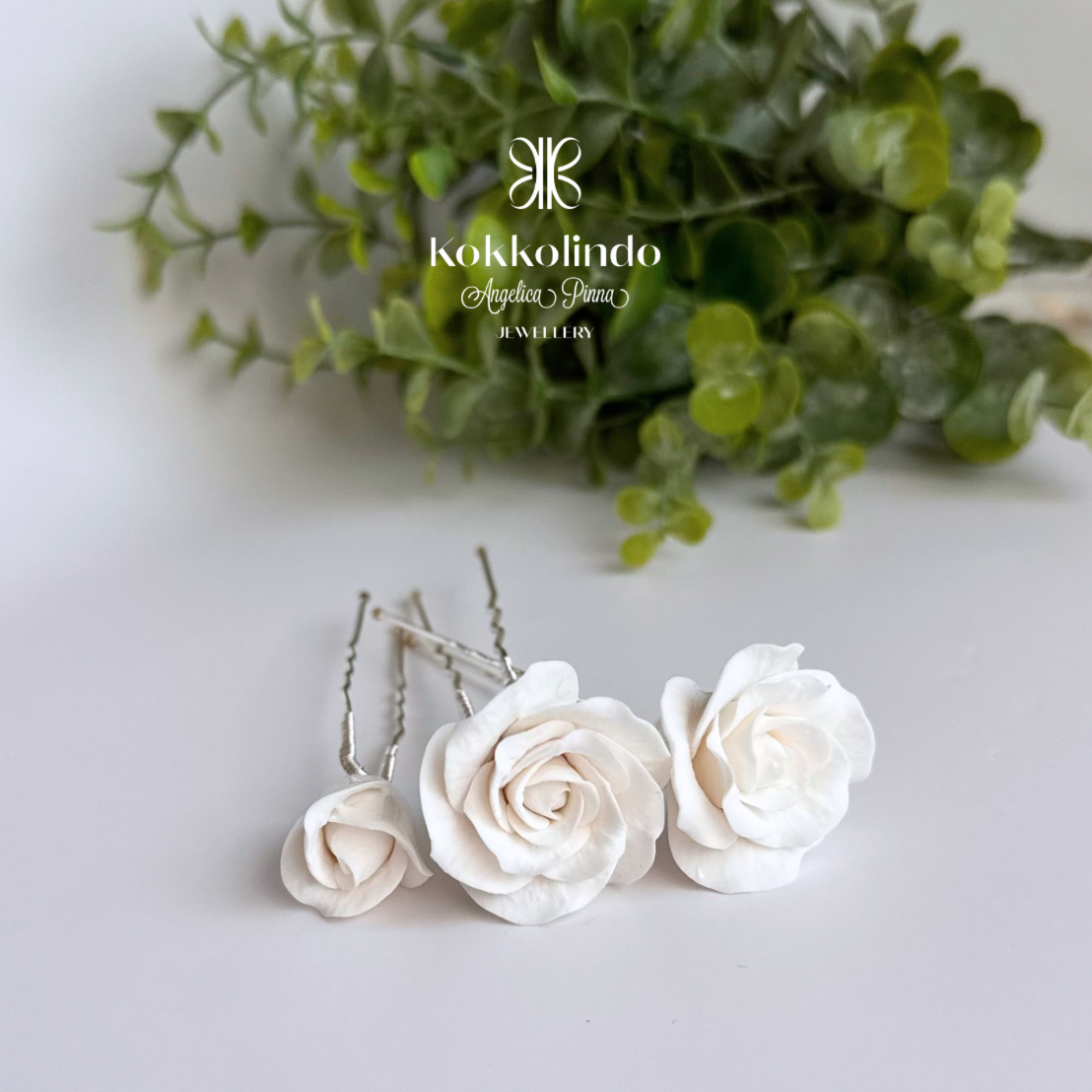 Set tre forcine con Rose