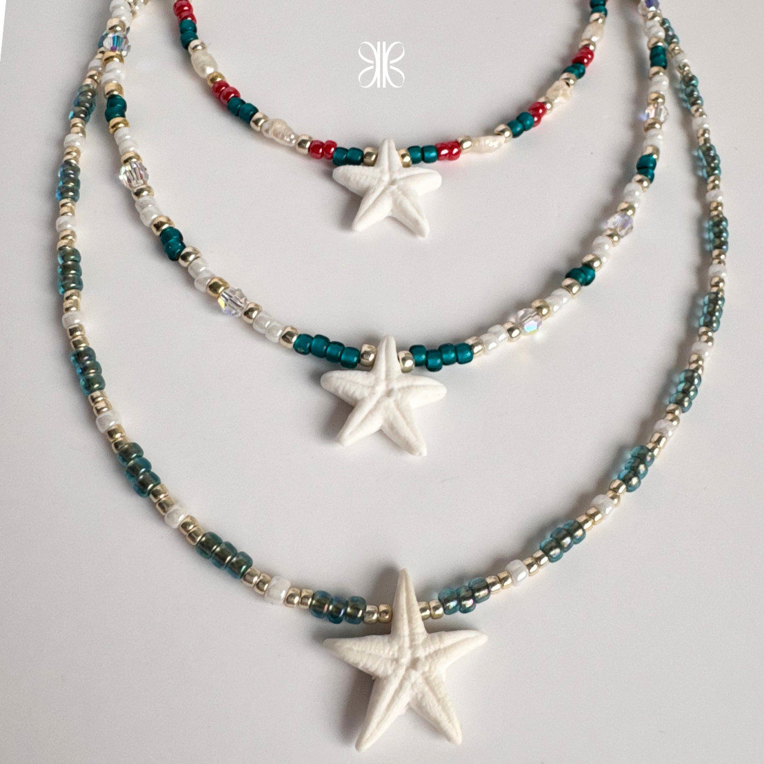 Collana stellina con cristalli