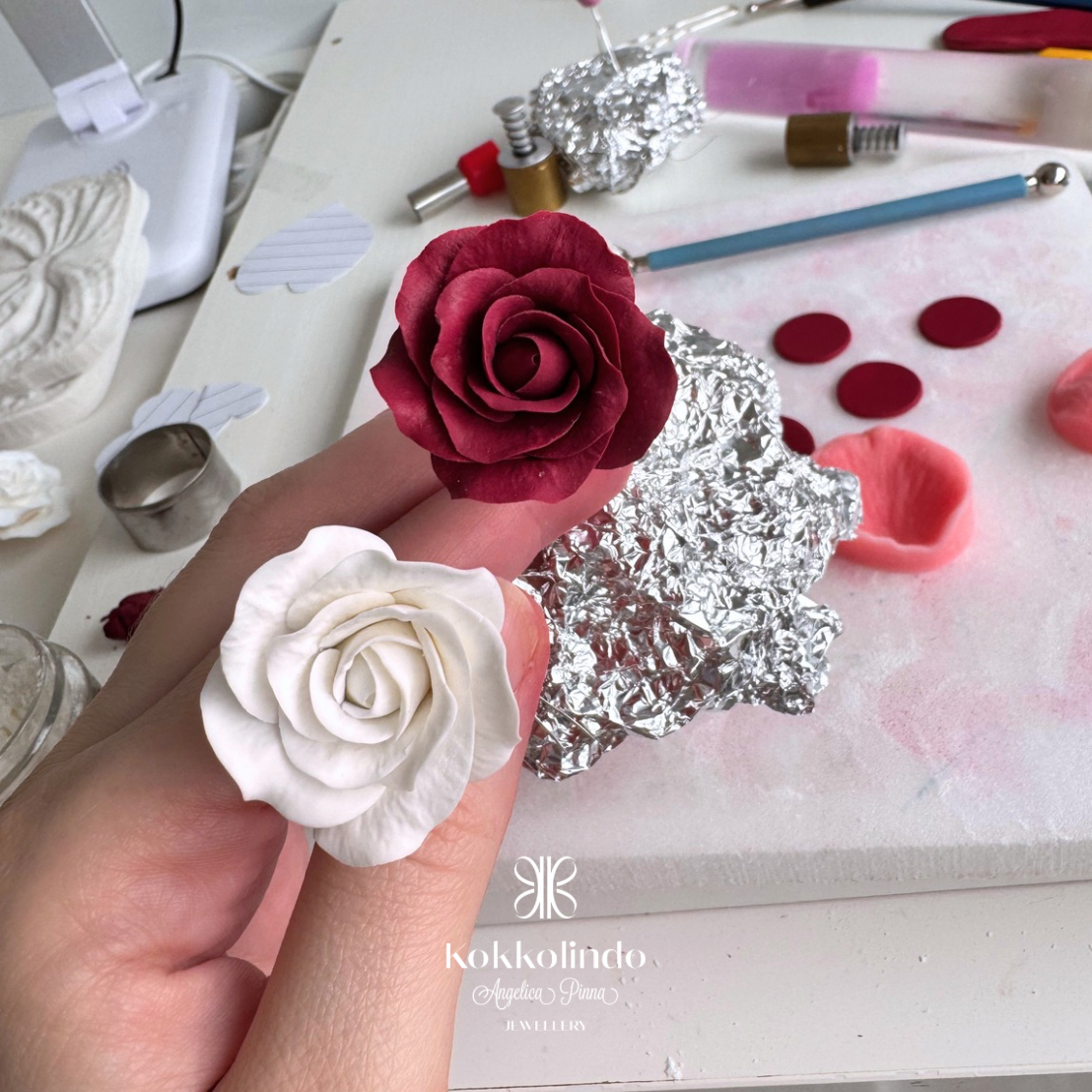 Set tre forcine con Rose