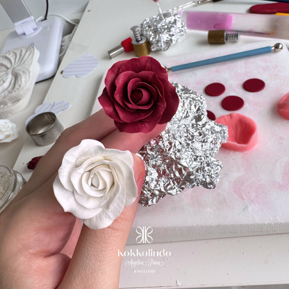 Set tre forcine con Rose